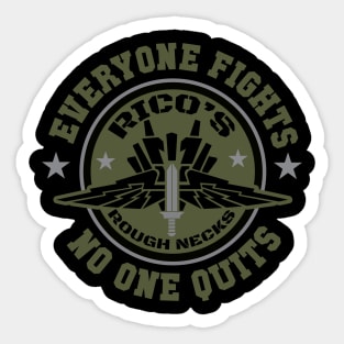 Mobile Infantry Ricos Roughnecks Sticker